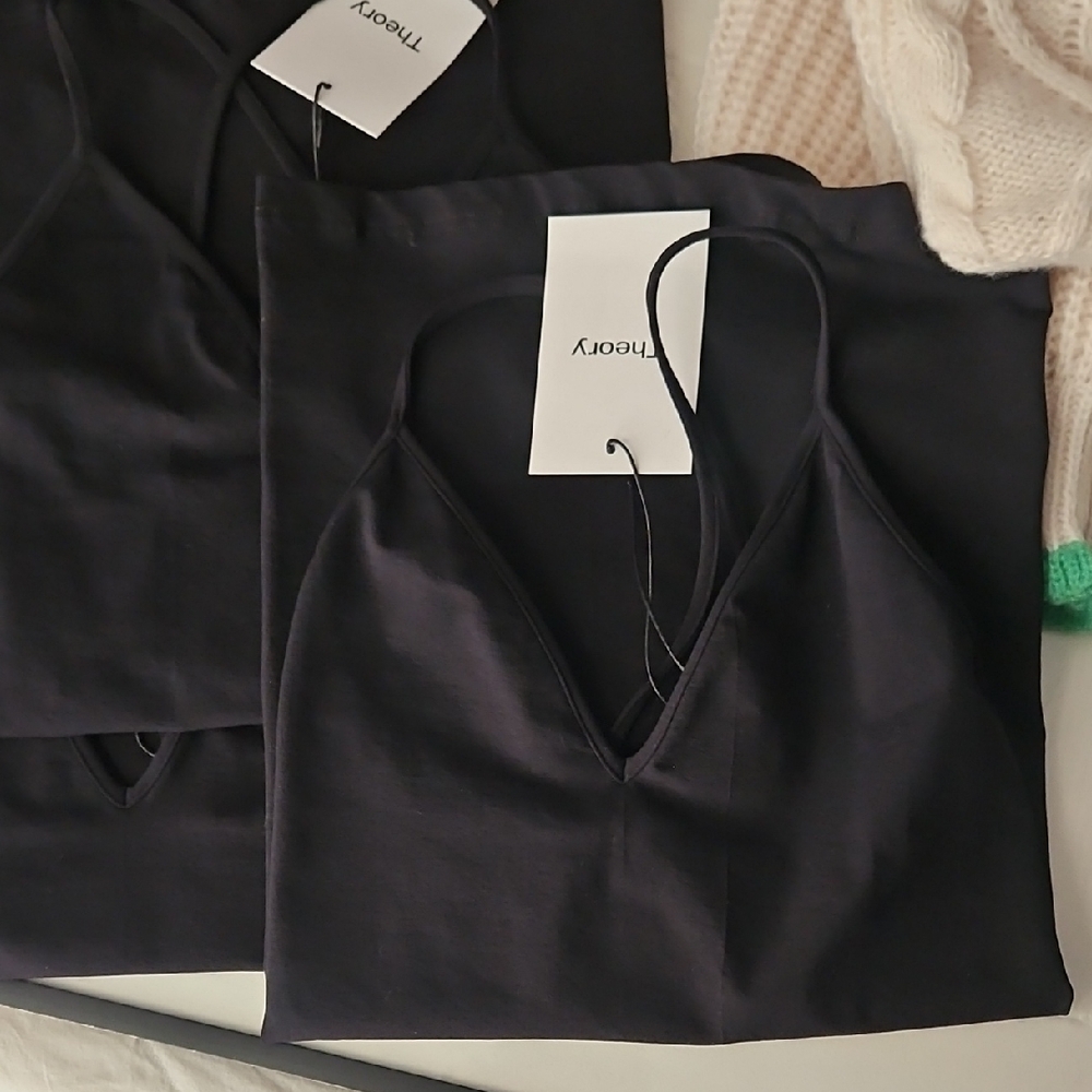 THEORY 3pk camisole tanks